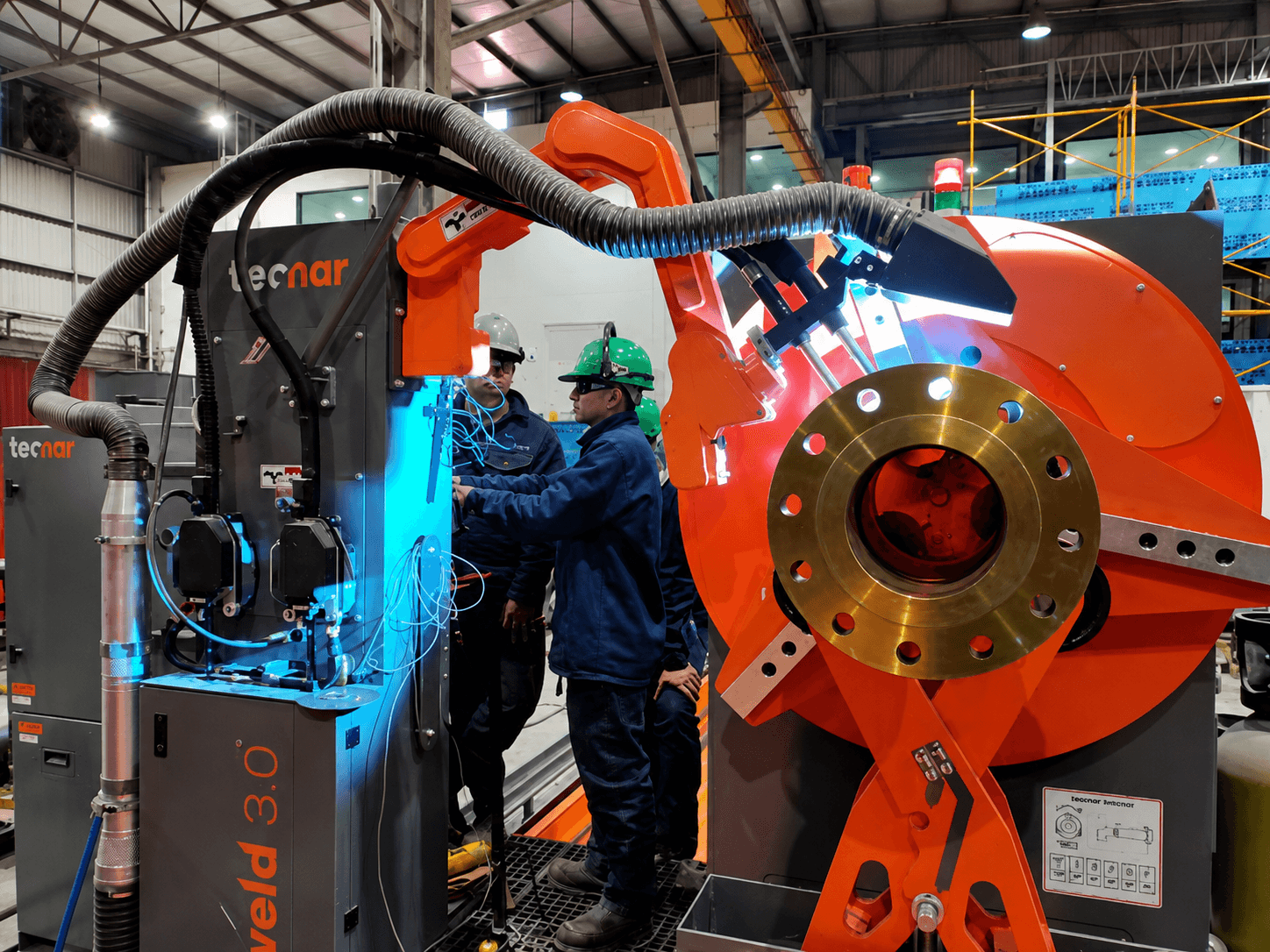 Máquina de corte industrial